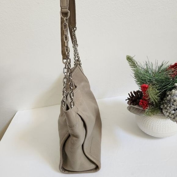 Tory Burch Britten Nude/ grey bag - Picture 7 of 16